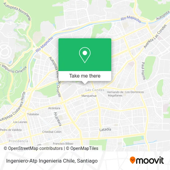 Ingeniero-Atp Ingenieria Chile map