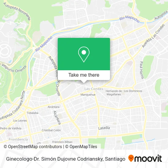 Ginecologo-Dr. Simón Dujovne Codriansky map