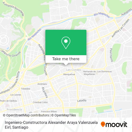 Ingeniero-Constructora Alexander Araya Valenzuela Eirl map