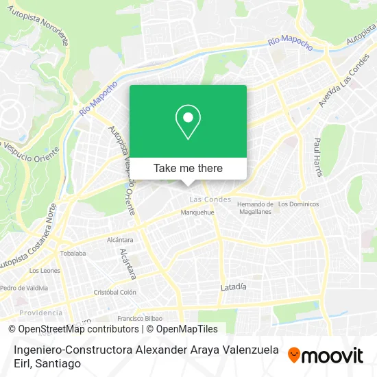 Ingeniero-Constructora Alexander Araya Valenzuela Eirl map