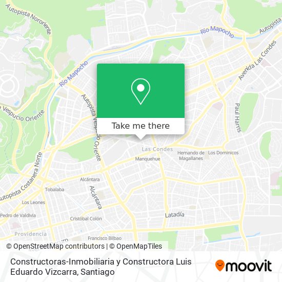 Constructoras-Inmobiliaria y Constructora Luis Eduardo Vizcarra map