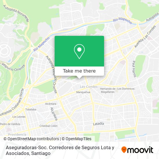 Mapa de Aseguradoras-Soc. Corredores de Seguros Lota y Asociados