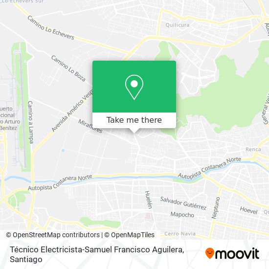 Técnico Electricista-Samuel Francisco Aguilera map