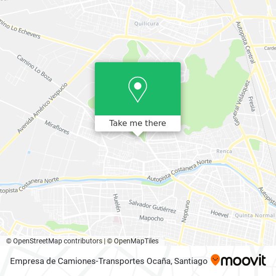 Empresa de Camiones-Transportes Ocaña map