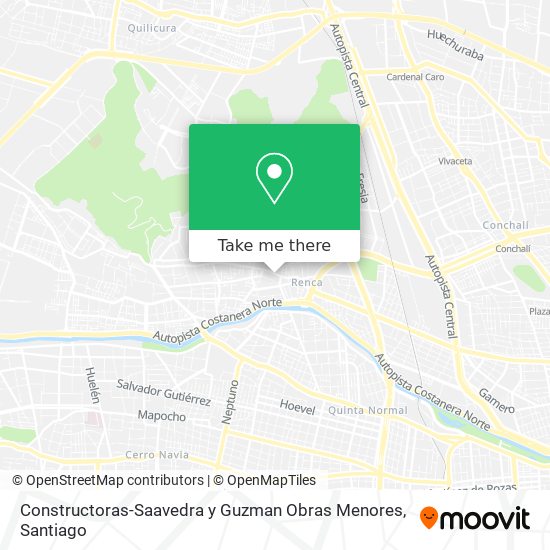 Constructoras-Saavedra y Guzman Obras Menores map