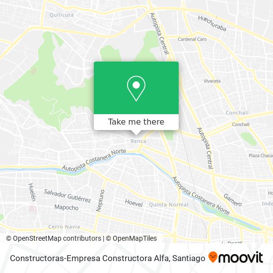 Mapa de Constructoras-Empresa Constructora Alfa