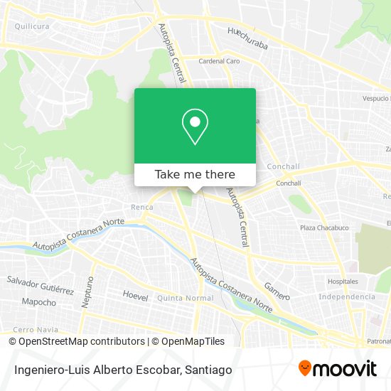 Ingeniero-Luis Alberto Escobar map