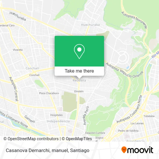 Casanova Demarchi, manuel map