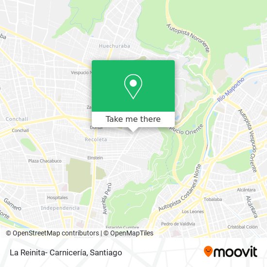 La Reinita- Carnicería map