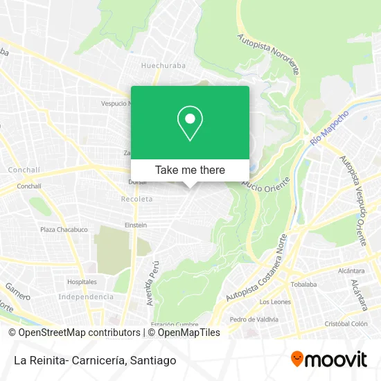 La Reinita- Carnicería map