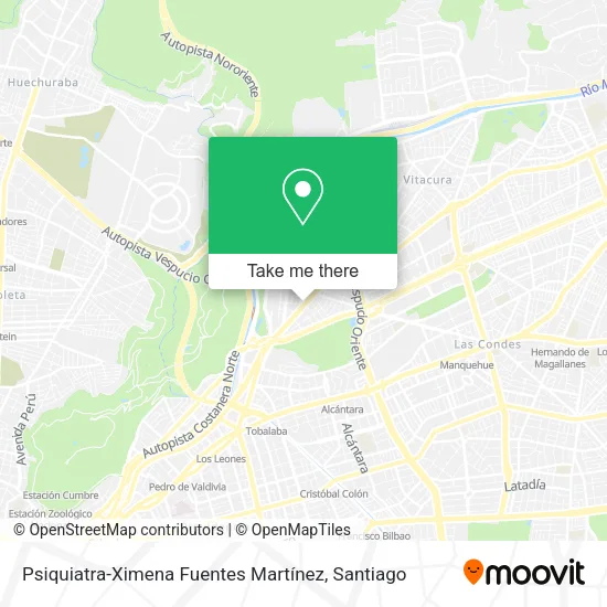 Psiquiatra-Ximena Fuentes Martínez map