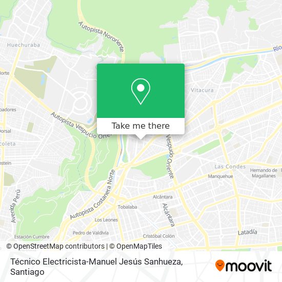 Técnico Electricista-Manuel Jesús Sanhueza map