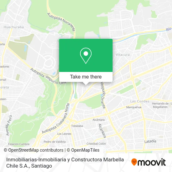 Inmobiliarias-Inmobiliaria y Constructora Marbella Chile S.A. map
