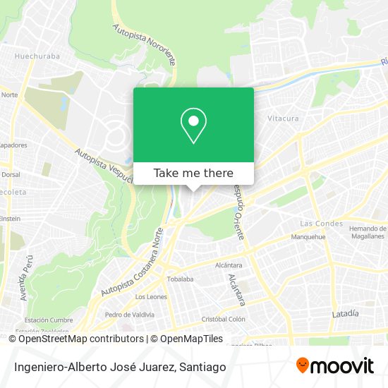 Ingeniero-Alberto José Juarez map