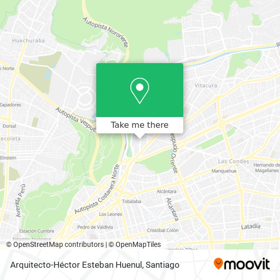 Mapa de Arquitecto-Héctor Esteban Huenul