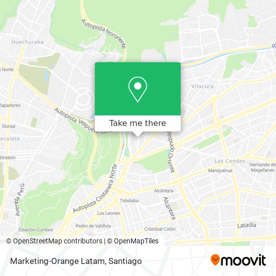 Marketing-Orange Latam map