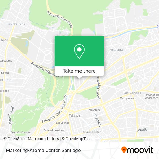 Marketing-Aroma Center map
