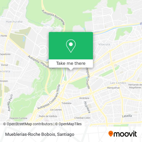 Mapa de Mueblerias-Roche Bobois