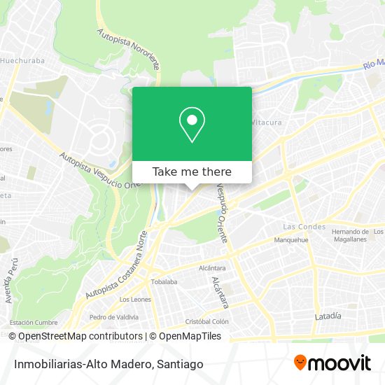 Inmobiliarias-Alto Madero map