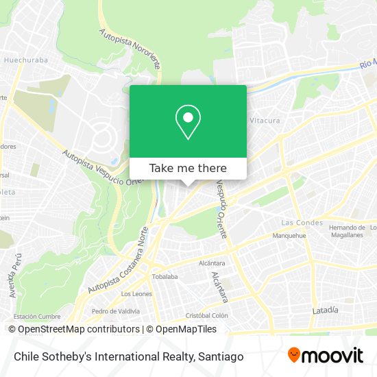 Chile Sotheby's International Realty map