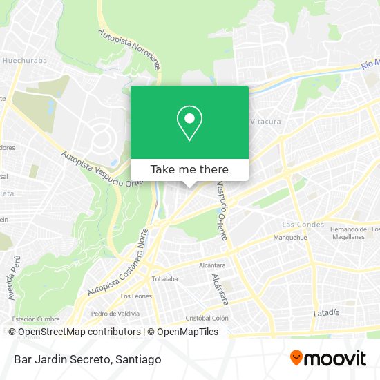 Bar Jardin Secreto map