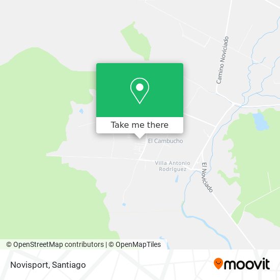 Mapa de Novisport