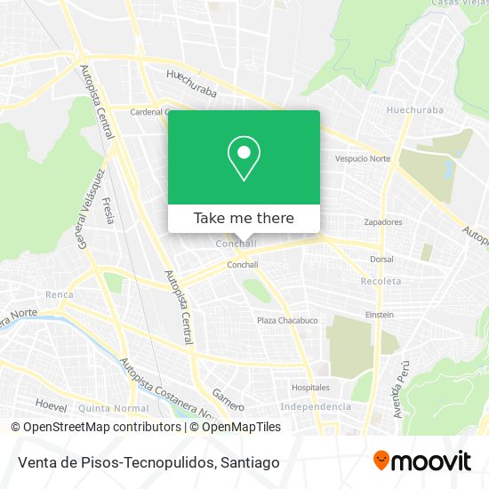 Venta de Pisos-Tecnopulidos map