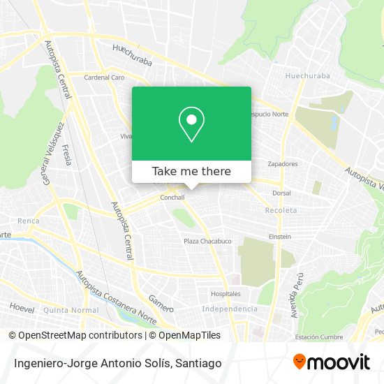 Mapa de Ingeniero-Jorge Antonio Solís