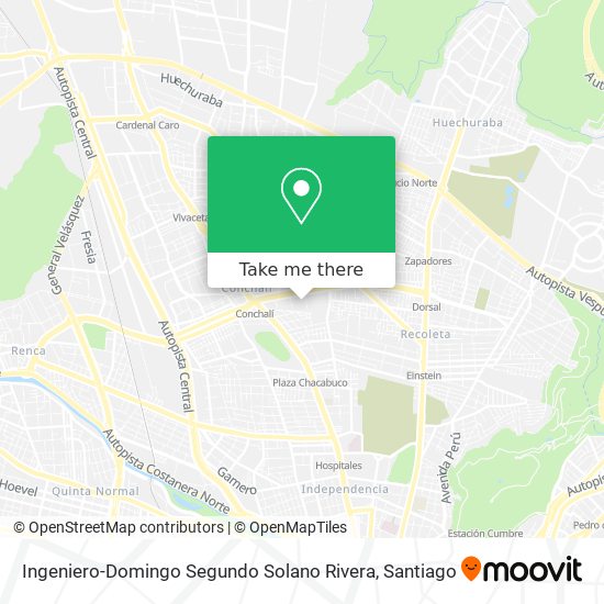 Ingeniero-Domingo Segundo Solano Rivera map