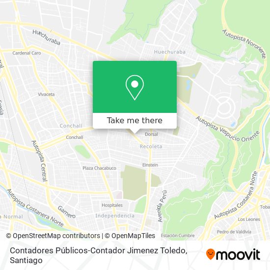 Contadores Públicos-Contador Jimenez Toledo map