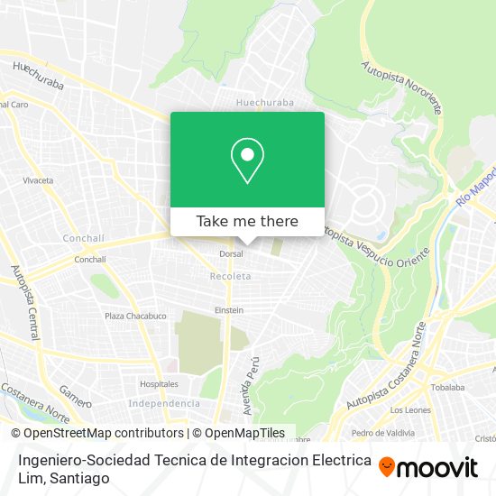 Mapa de Ingeniero-Sociedad Tecnica de Integracion Electrica Lim