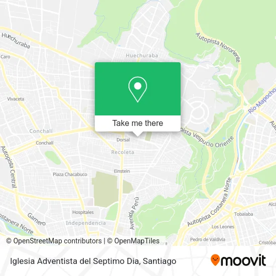Iglesia Adventista del Septimo Dia map