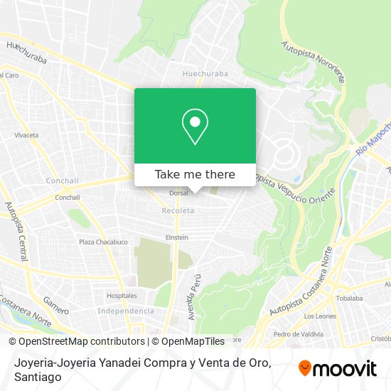 Mapa de Joyeria-Joyeria Yanadei Compra y Venta de Oro