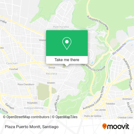 Plaza Puerto Montt map