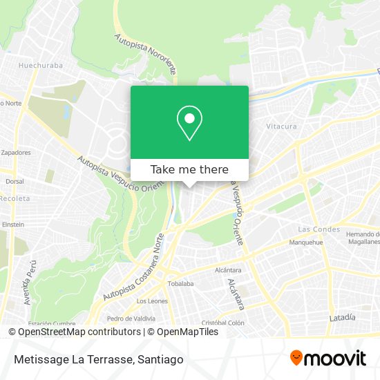 Mapa de Metissage La Terrasse