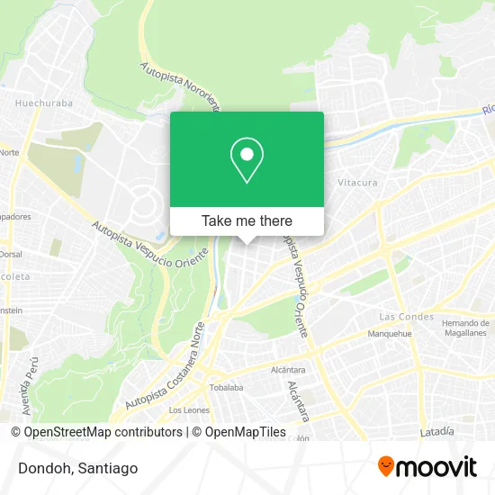 Dondoh map