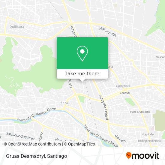 Mapa de Gruas Desmadryl