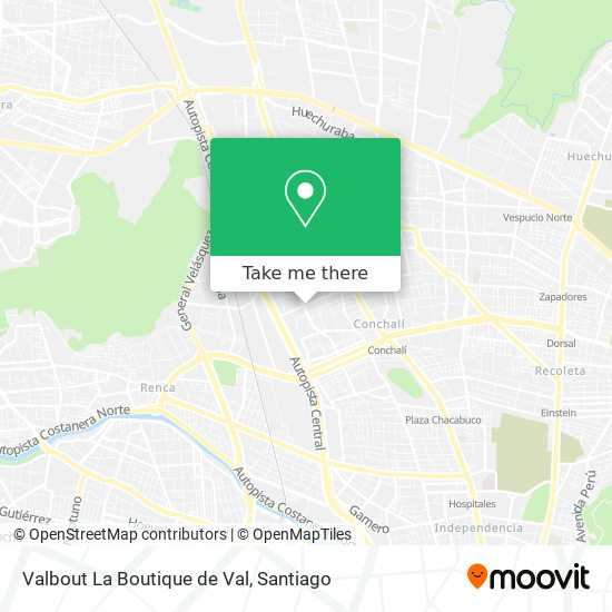 Valbout La Boutique de Val map