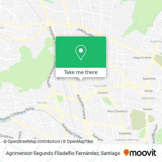 Agrimensor-Segundo Filadelfio Fernández map