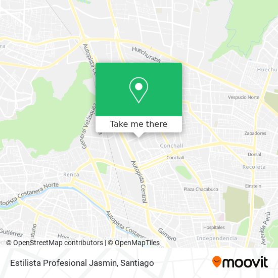 Estilista Profesional Jasmin map