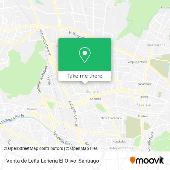 Venta de Leña-Leñeria El Olivo map