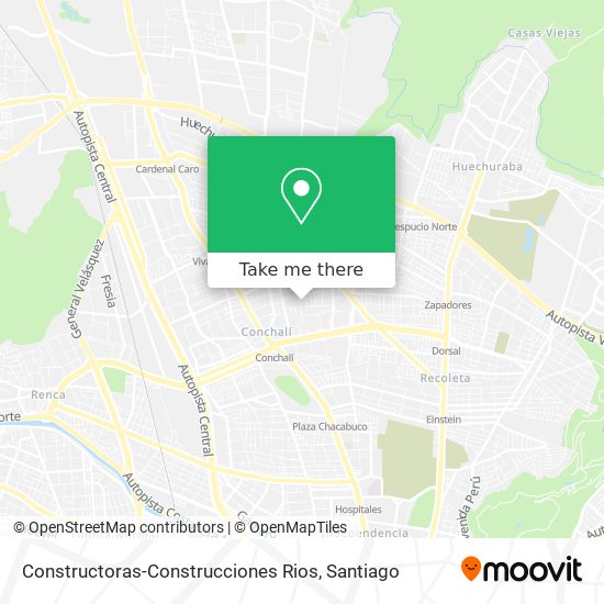 Mapa de Constructoras-Construcciones Rios