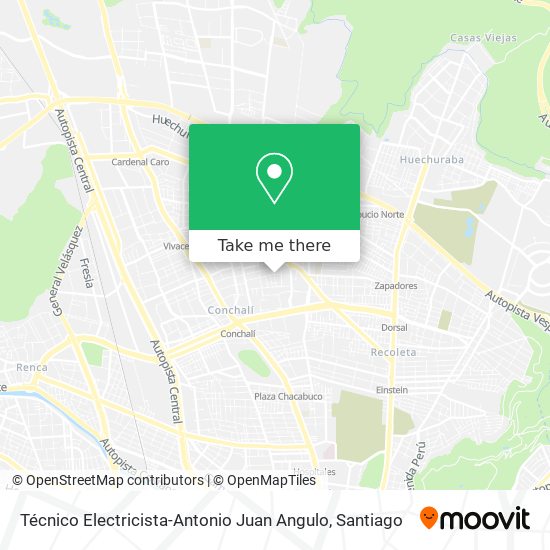 Técnico Electricista-Antonio Juan Angulo map