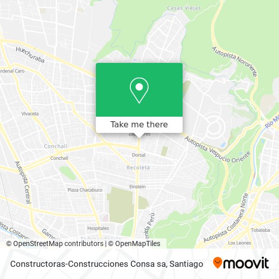Constructoras-Construcciones Consa sa map
