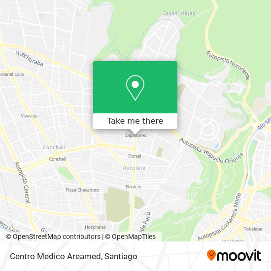 Centro Medico Areamed map