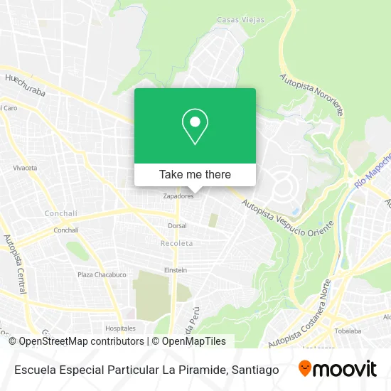 Escuela Especial Particular La Piramide map