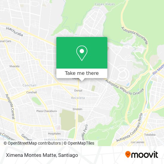 Mapa de Ximena Montes Matte