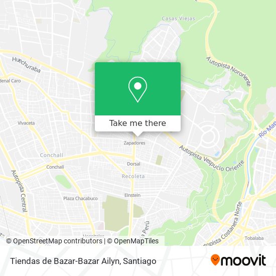 Mapa de Tiendas de Bazar-Bazar Ailyn