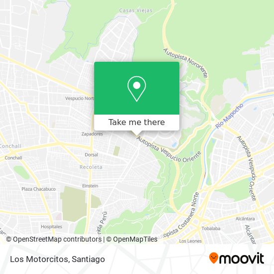 Los Motorcitos map