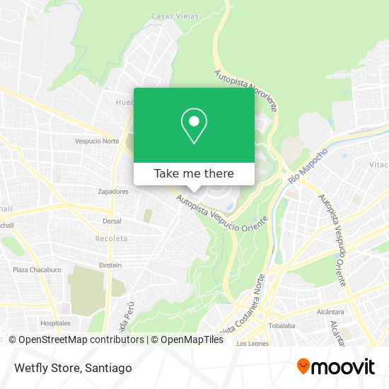 Wetfly Store map
